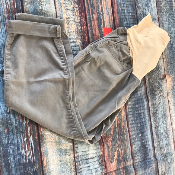 a:glow  Women’s 14 Crop Maternity Pants - Picture 8 of 8